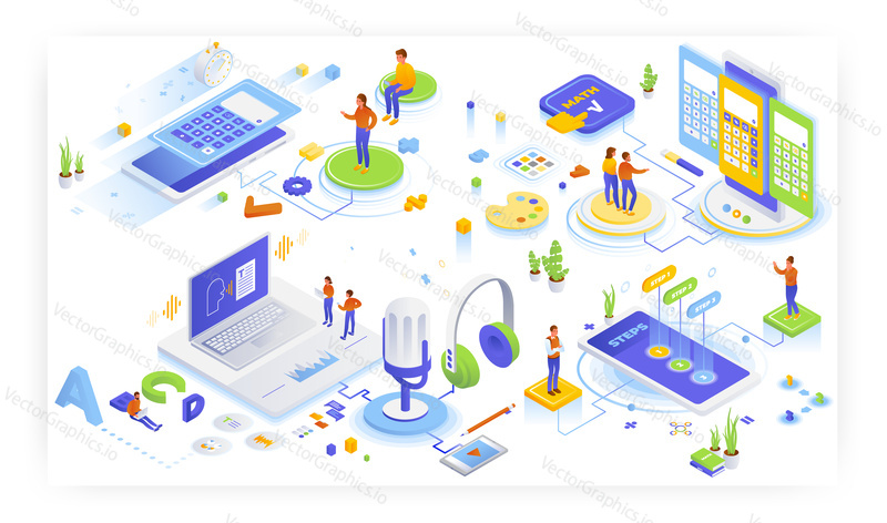 Kalkulačky a matematické aplikace mobilní ui design, ploché vektorové izometrické ilustrace. Nejrychlejší audio transkripční služba Interaktivní kalkulačka cen. Matematická rovnice řešitel v krocích.