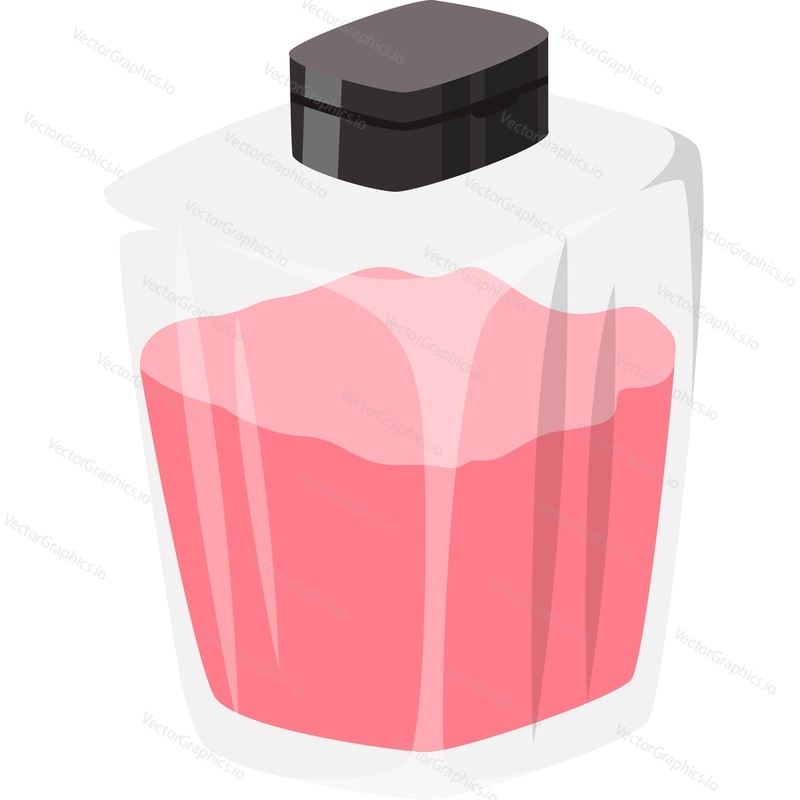 Lotion, cream or balm for body or hair vector icon isolated on white background