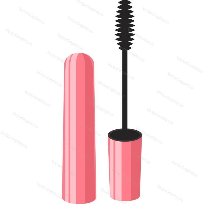 Mascara vector icon isolated on white background