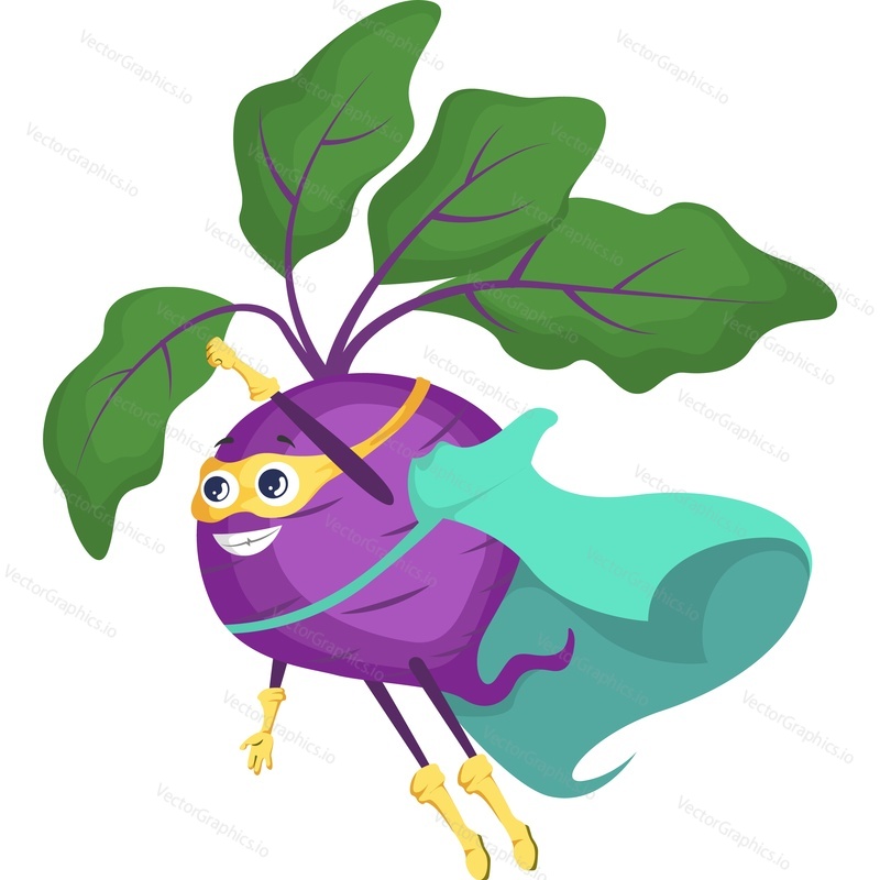 Beet superhrdina znak vektorové ikony izolovaných na bílém pozadí.