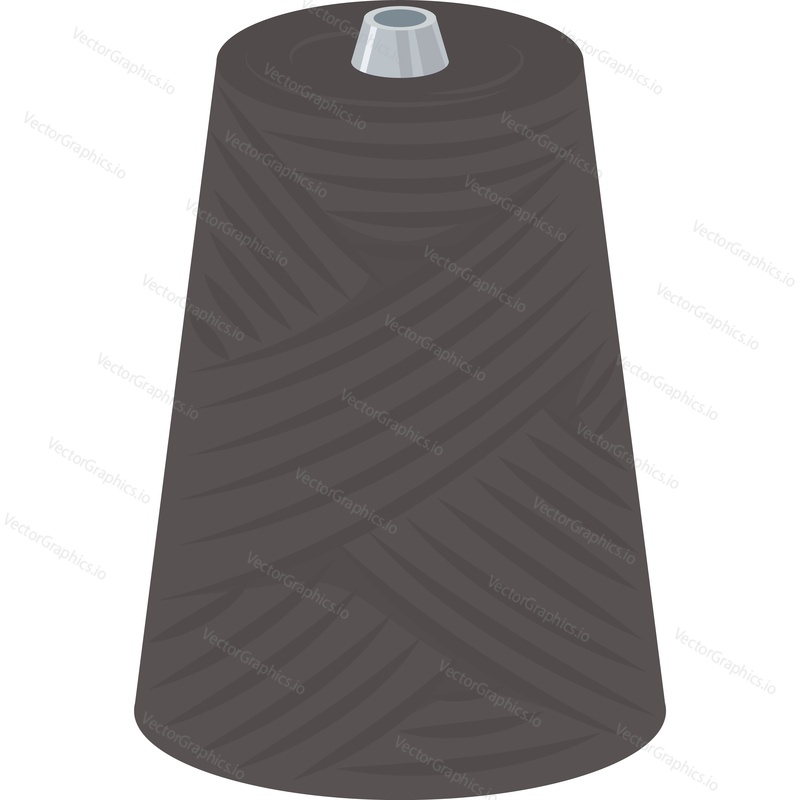 Skein of thread vector icon isolated on white background