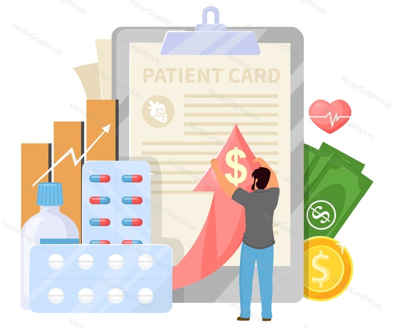 Medicine, medical insurance price cost