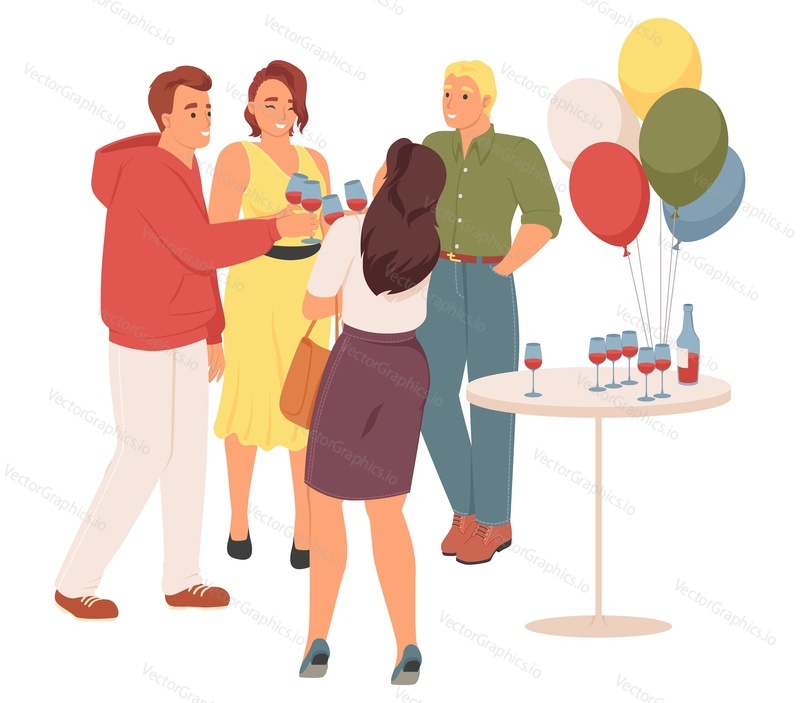 Graduation students best friends party