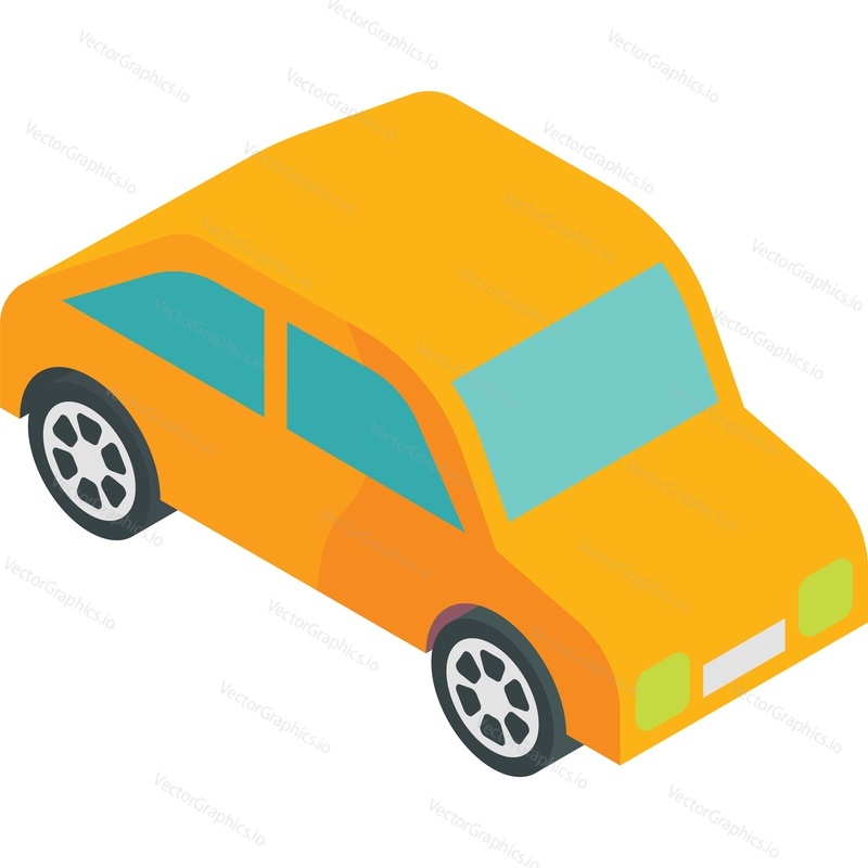 Car vector icon auto vehicle symbol isolated. Automotive transportation or repair service logo design